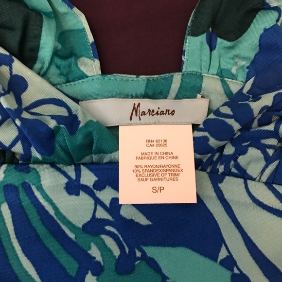 Marciano turquoise halter top - Picture 6 of 6